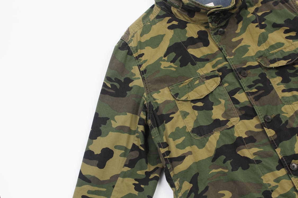 GAP Camouflage Field Jacket Made In Indi 상품이미지6
