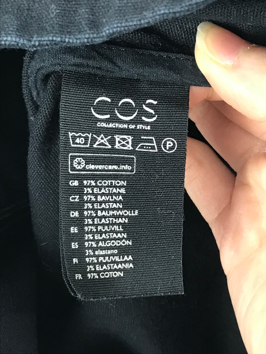 COS Black Single Pocket Shirt Jacket 상품이미지7