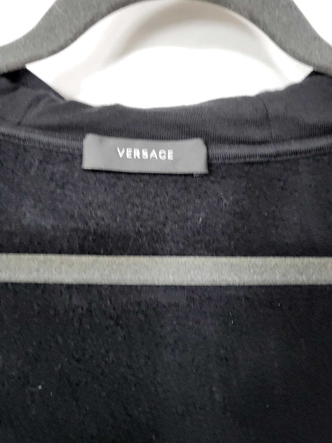 베르사체 블랙 메두사 로고 후드집업 XL 새제품급 상품이미지7