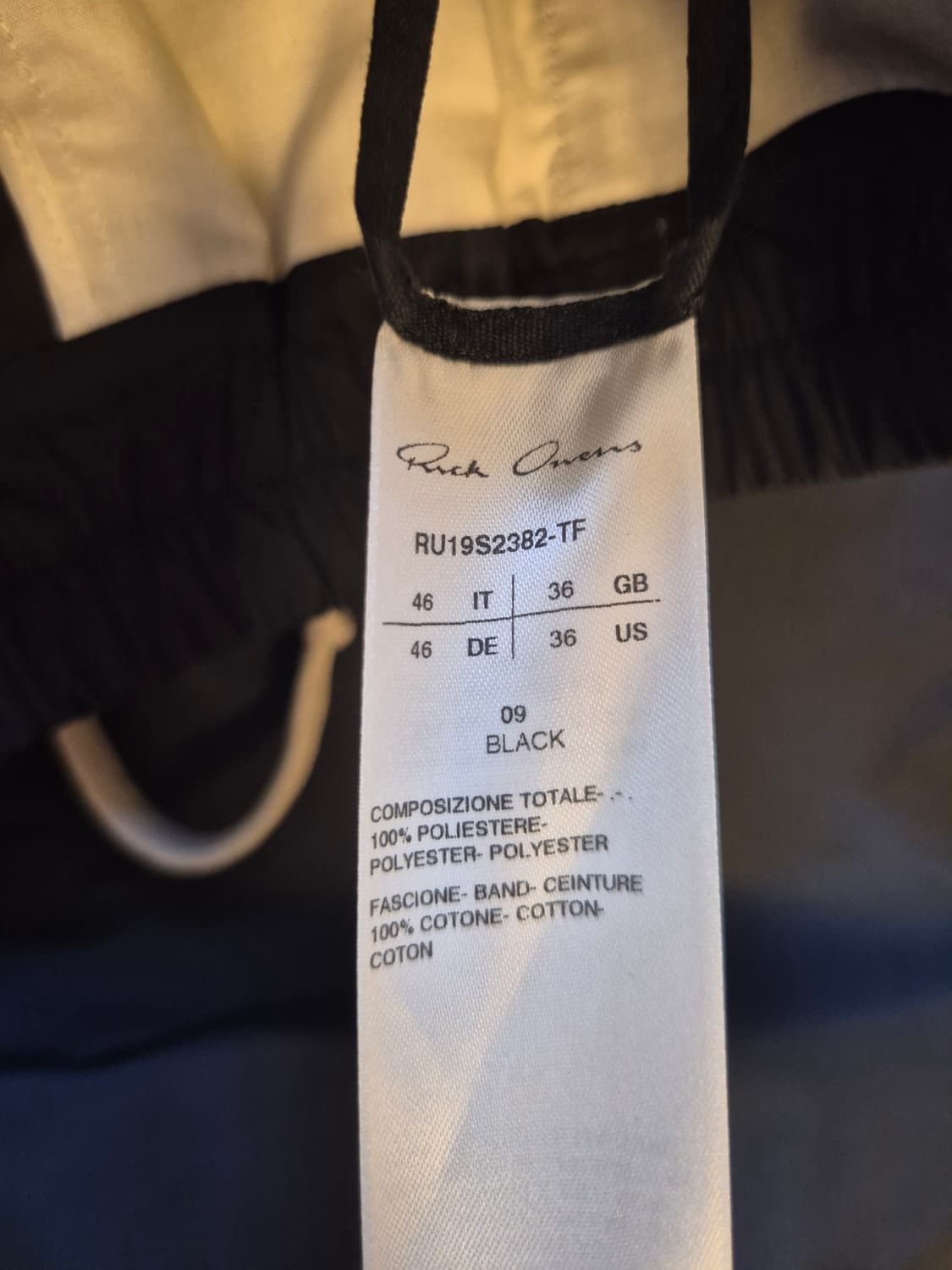 릭오웬스 버뮤다 팬츠 46 상품이미지3