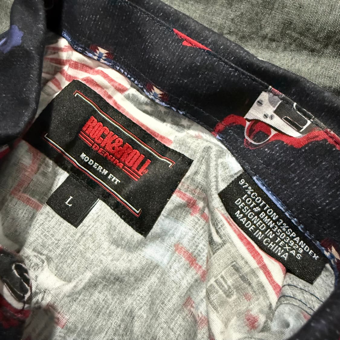 Rock & Roll Denim S/S Snap Shirt 상품이미지7