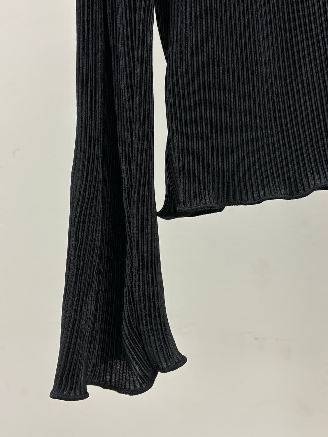 빈티지 블랙 플리츠 롱슬리브 이너 상품이미지7