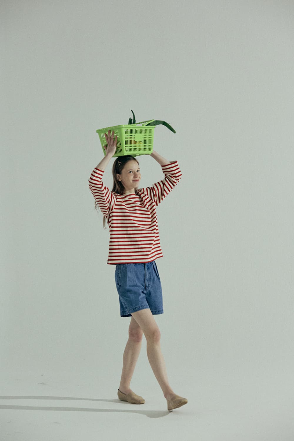 토마스모어 베네치아 스트라이프 레드 M 상품이미지2