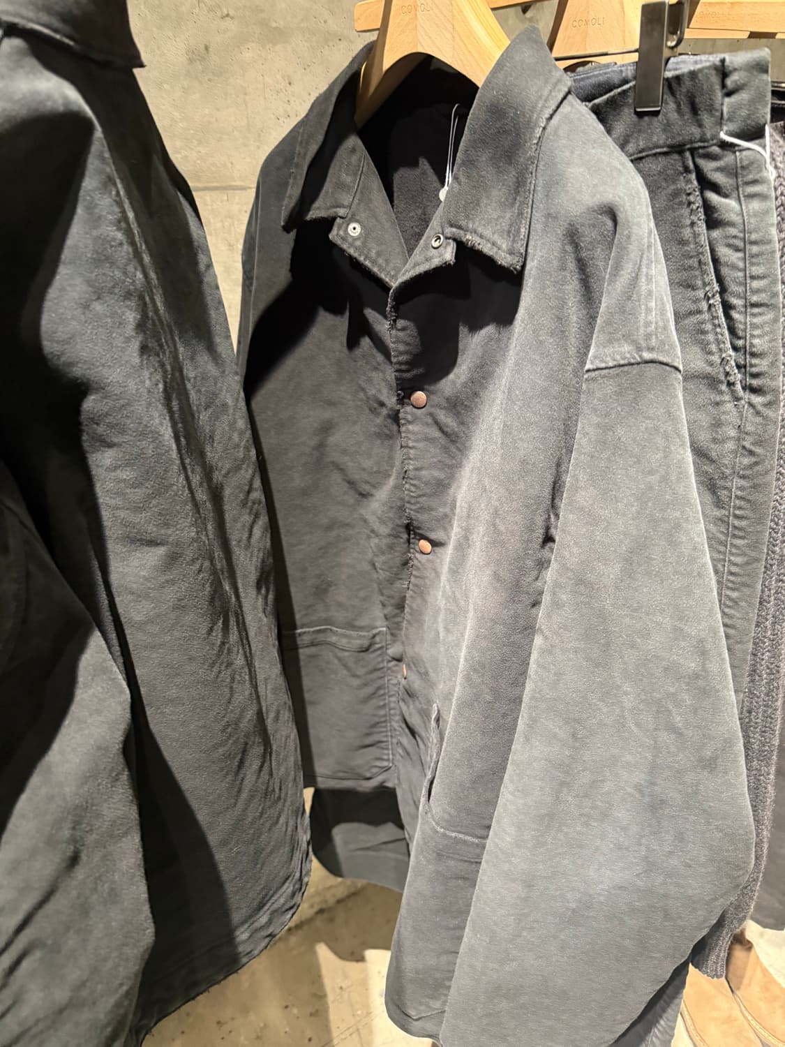 [3] 코모리 몰스킨 페이드 워크자켓 상품이미지4