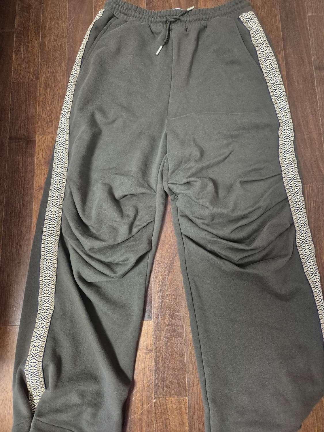 아이돈워너셀 트랙팬츠 차콜 상품이미지3