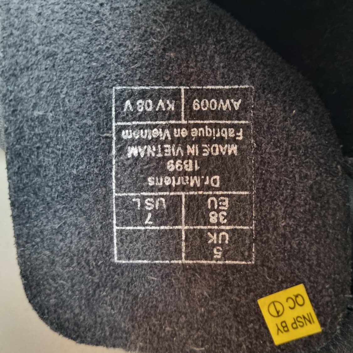 닥터마틴 14홀 롱부츠 1B99 240mm A624 상품이미지6