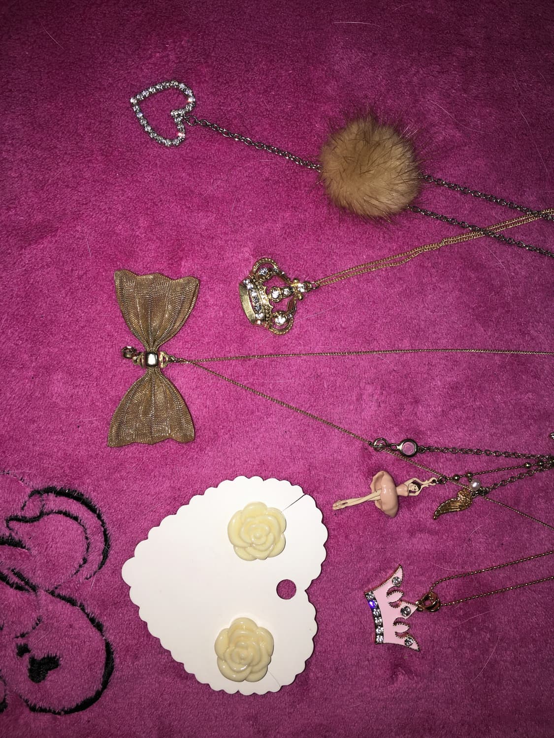 게스 쥬얼리 갸루 페어리 펑크 키치 목걸이 팔찌 반지 상품이미지4