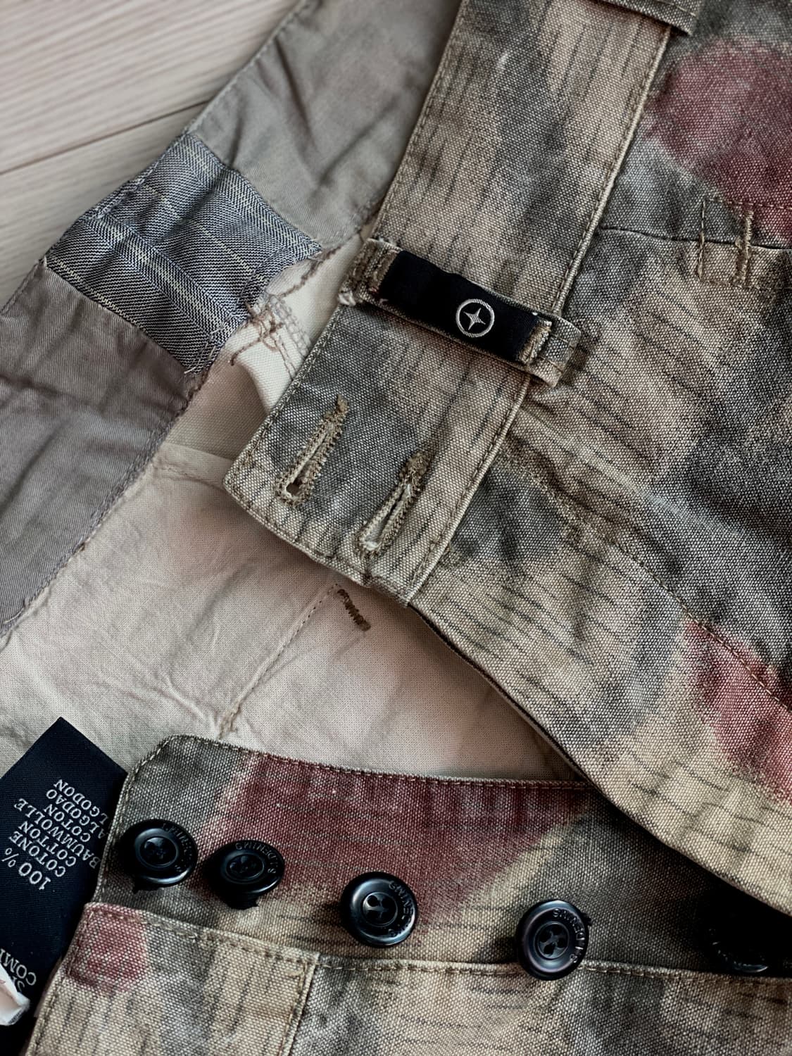  스톤아일랜드 밀리터리 룩 카모 패턴 카고 팬츠 레귤러 31~32 사이즈 상품이미지7