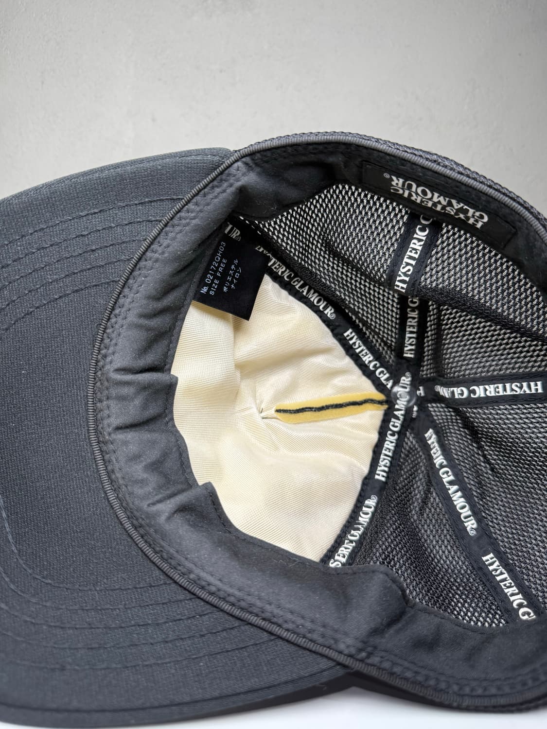 히스테릭 글래머 퍽베어 쥬라기월드 오마주 매쉬캡 볼캡 모자 상품이미지2