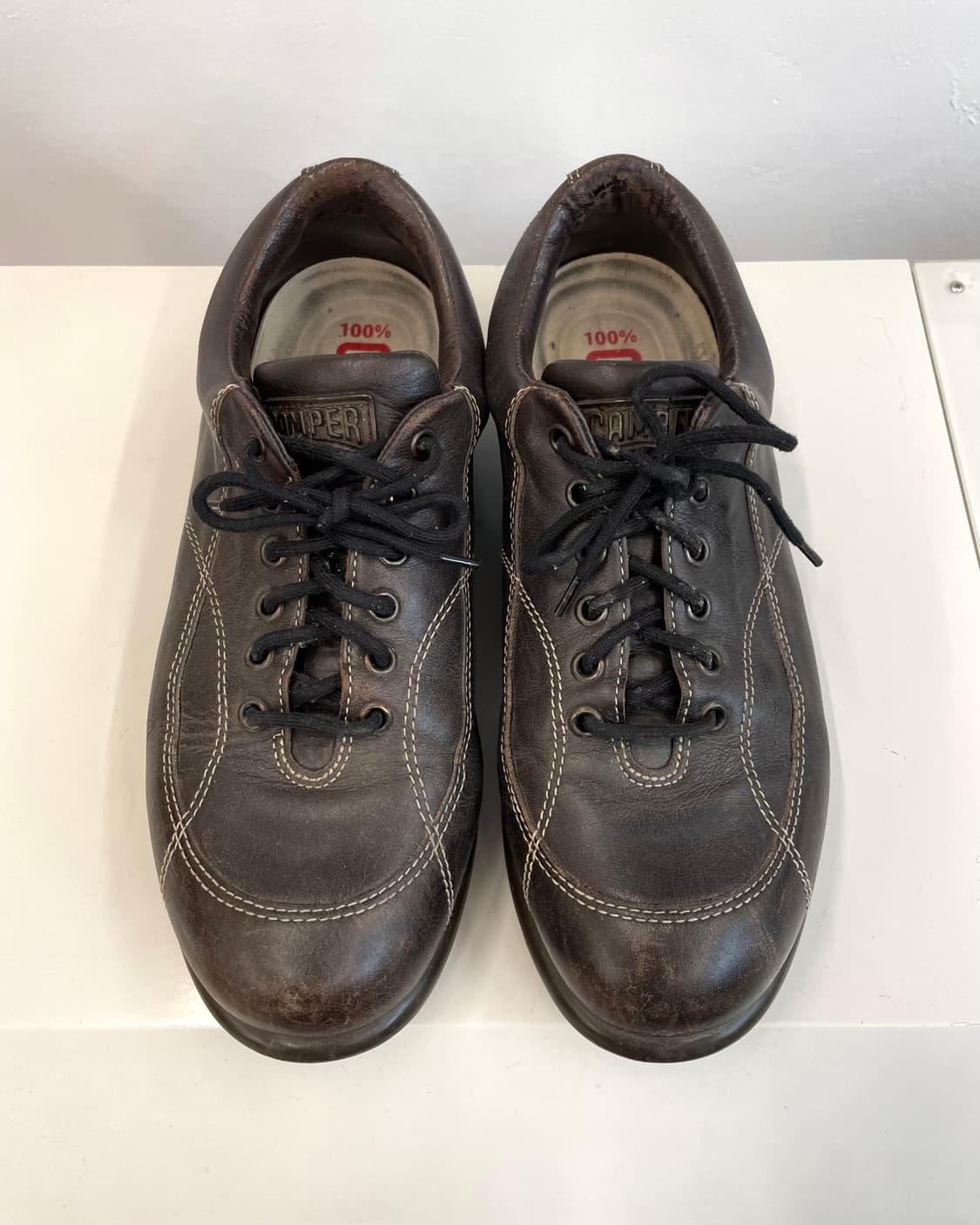 [40] 캠퍼 레더 스니커즈 상품이미지3