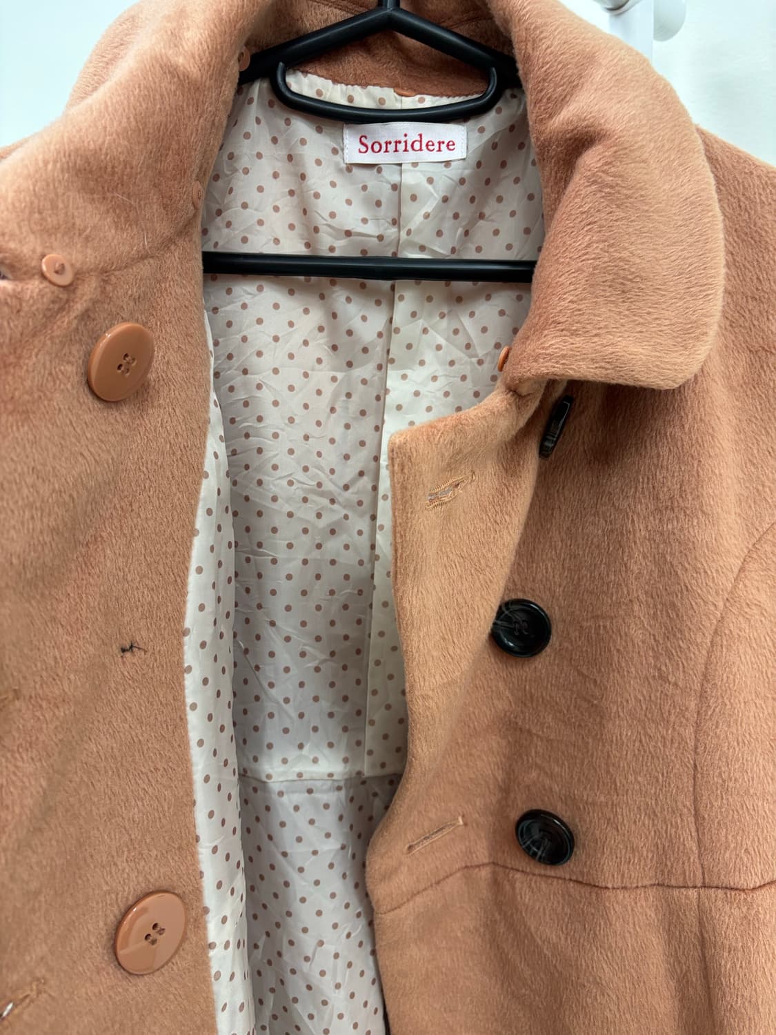 빈티지 라떼갸루 코트 원피스 상품이미지8