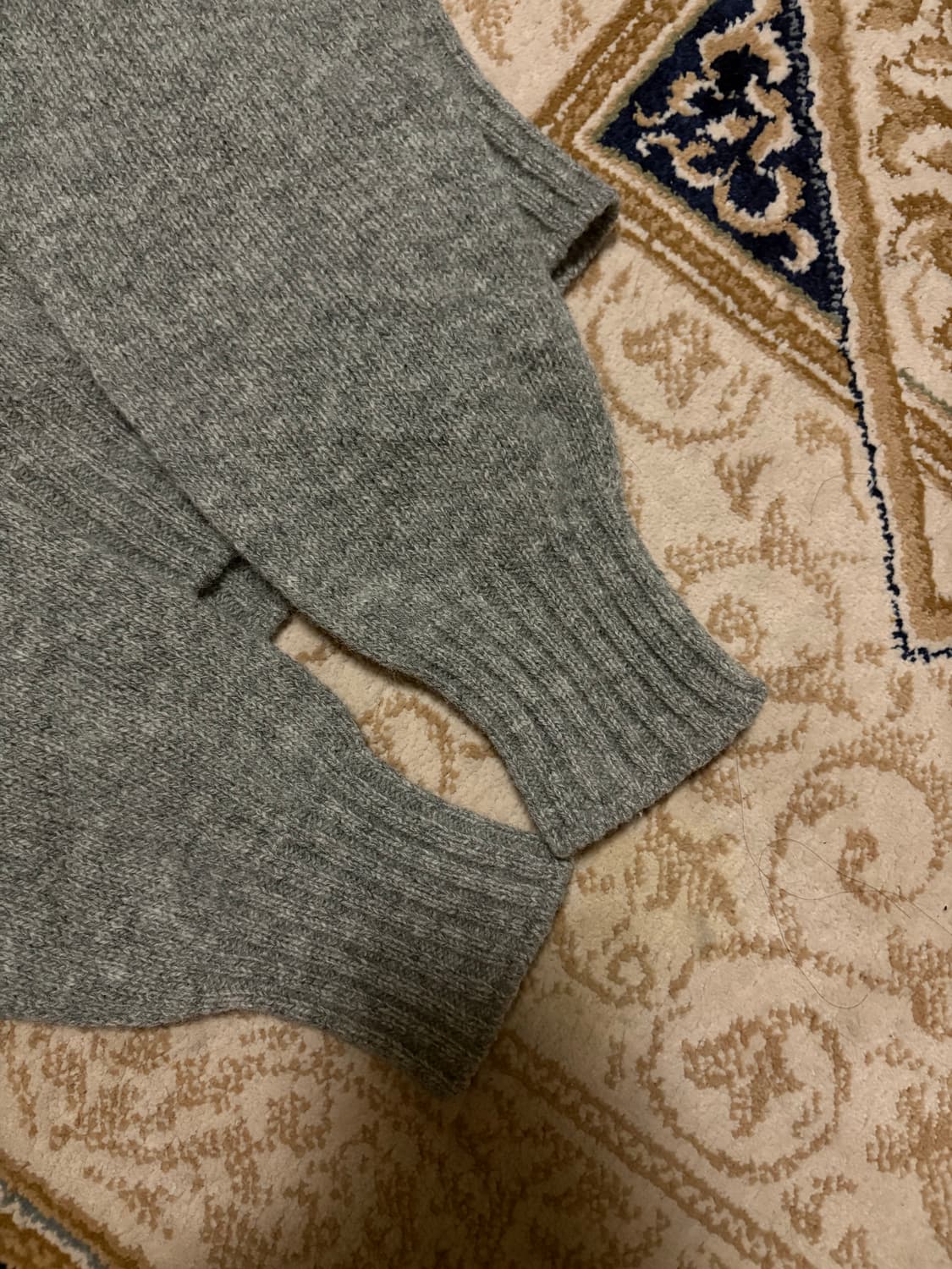 얼바닉 릭비 니트 그레이  상품이미지8