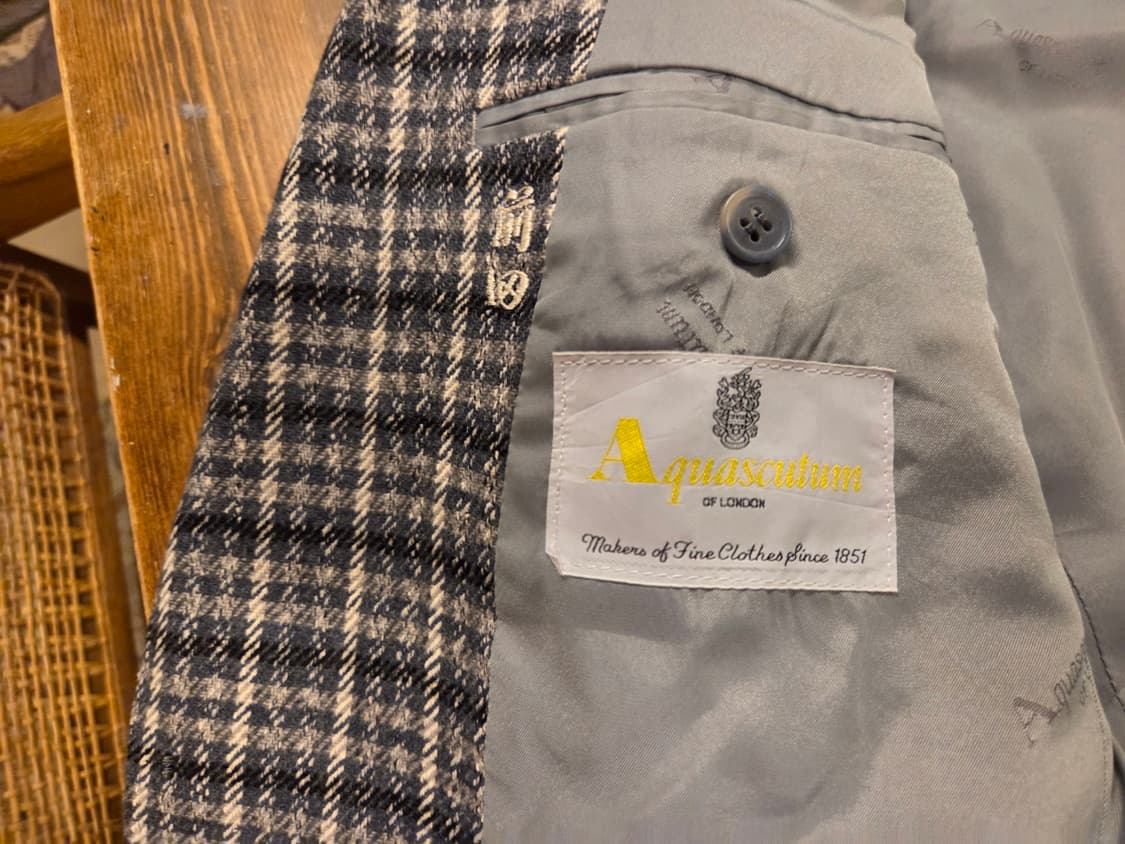 아쿠아스큐텀 트위드자켓  상품이미지9