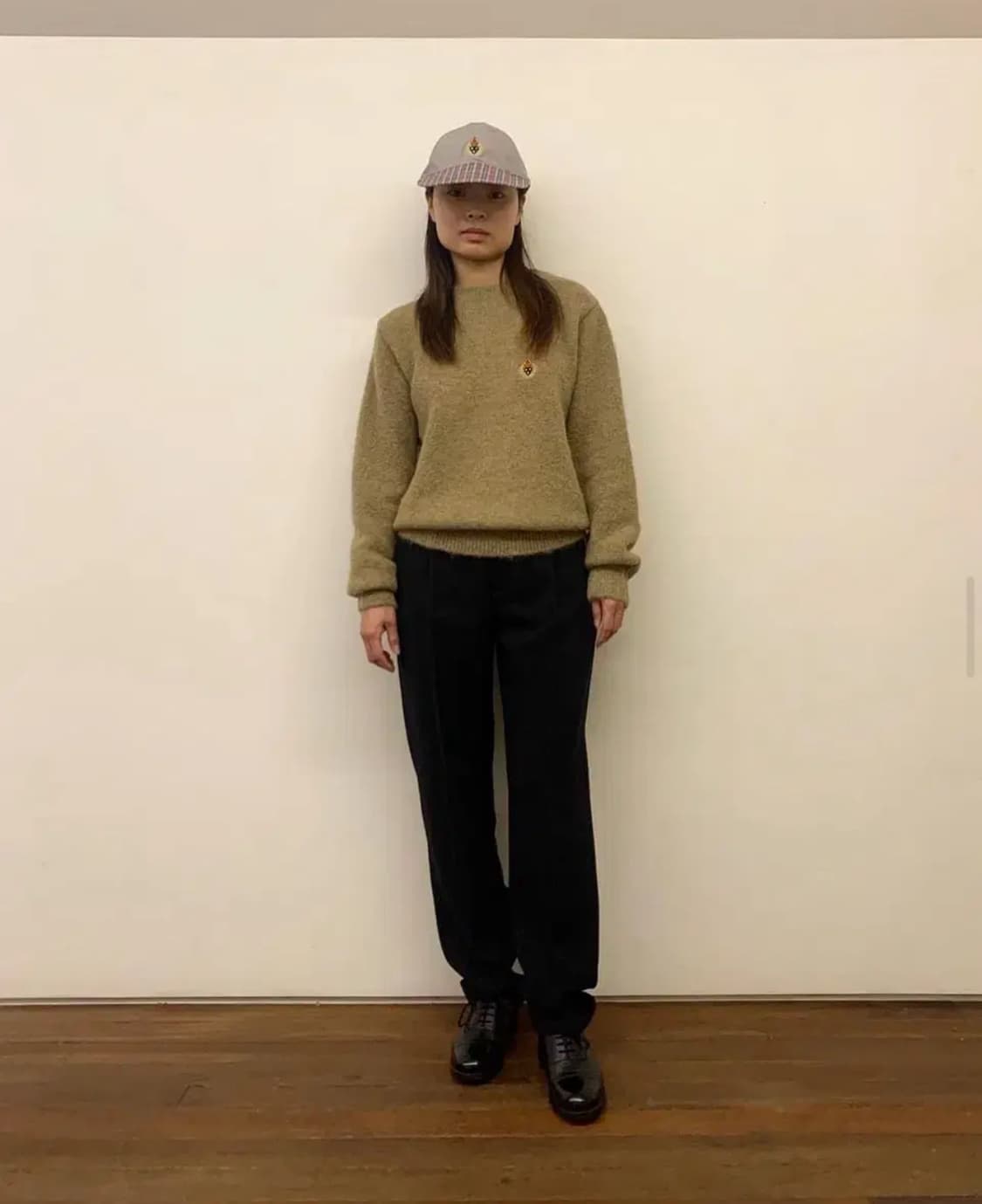 헤리티지플로스 Faux wool pants 상품이미지1