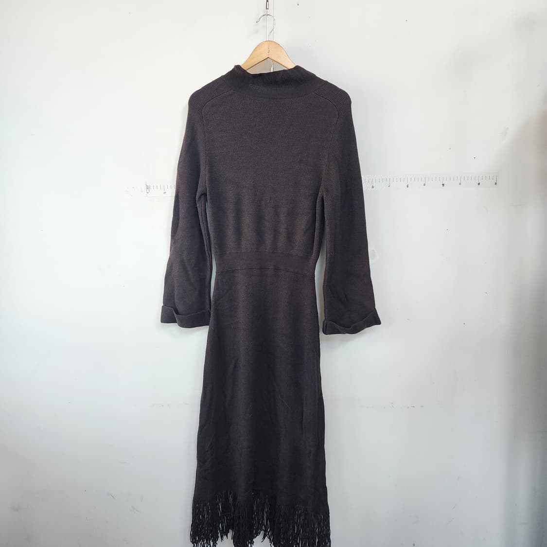 지컷 니트 롱 원피스 상품이미지3