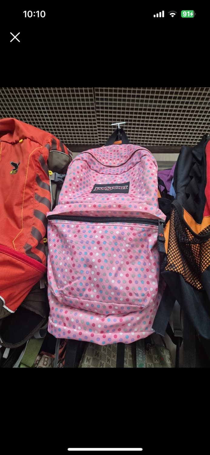 잔스포츠 도트 백팩 상품이미지1