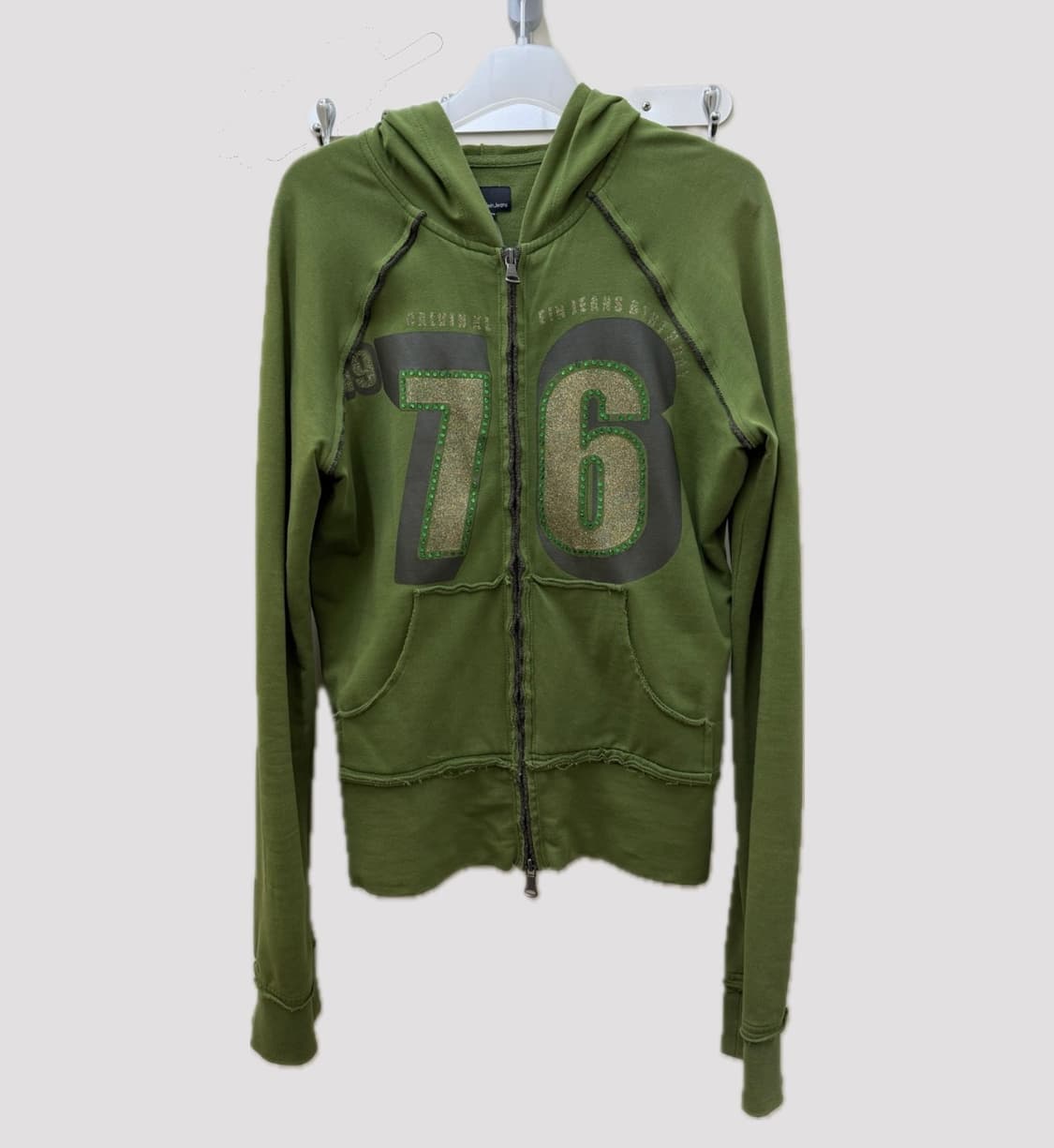 [Vintage] 캘빈클라인 진스 y2k 후드집업 상품이미지1