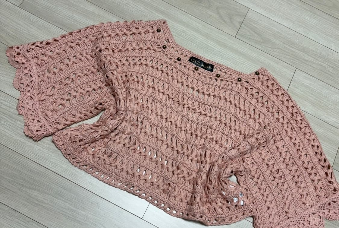 빈티지 세실맥비 크로셰 니트 상품이미지3