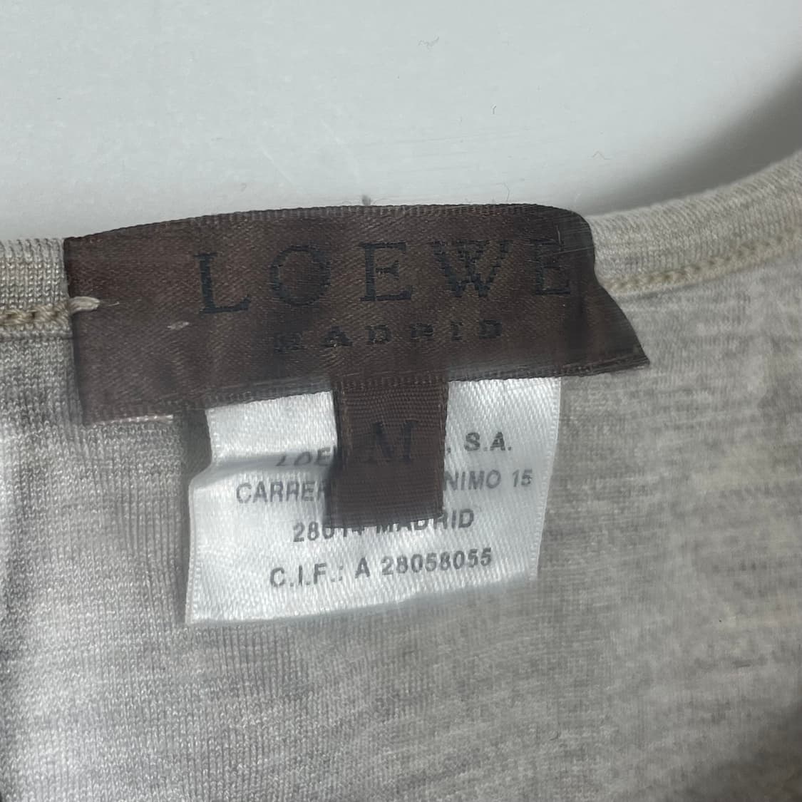 Loewe 로에베 슬리브리스 나시 민소매 티셔츠 상품이미지3
