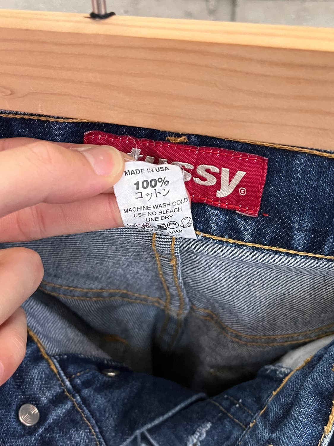 USA STUSSY DENIM PANTS 상품이미지8