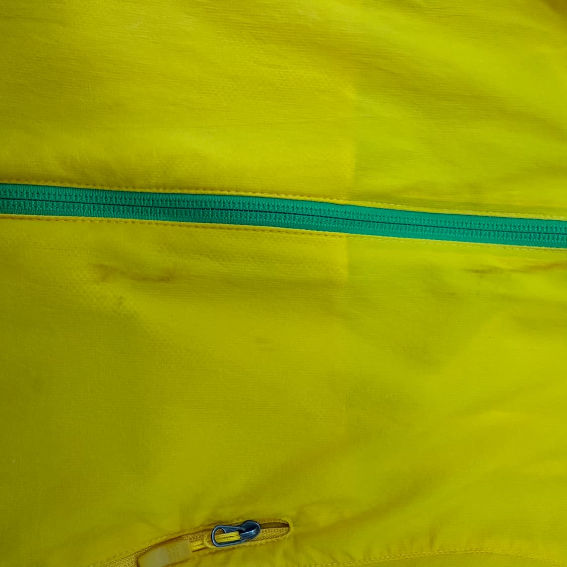 [실측확인] 코오롱스포츠 여성 옐로우 등산 윈드자켓 1230T2 상품이미지7