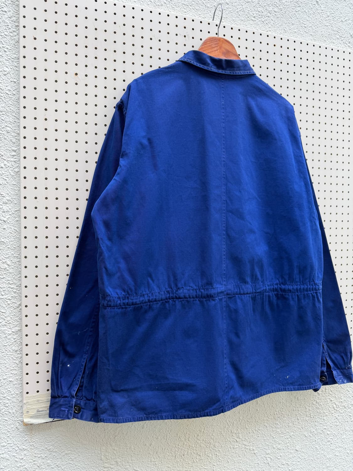 OLD VINTAGE DARK BLUE PAINTED 프렌치워크자켓 상품이미지7