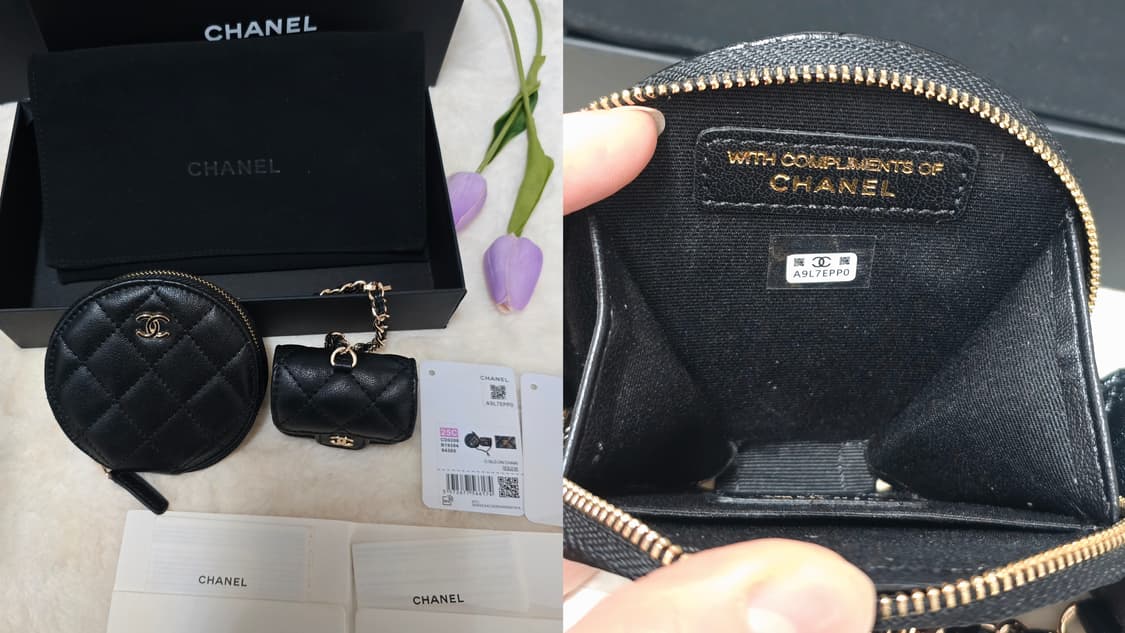 샤넬깜봉숄더백 + 샤넬깜봉반지갑 정품 상품이미지10