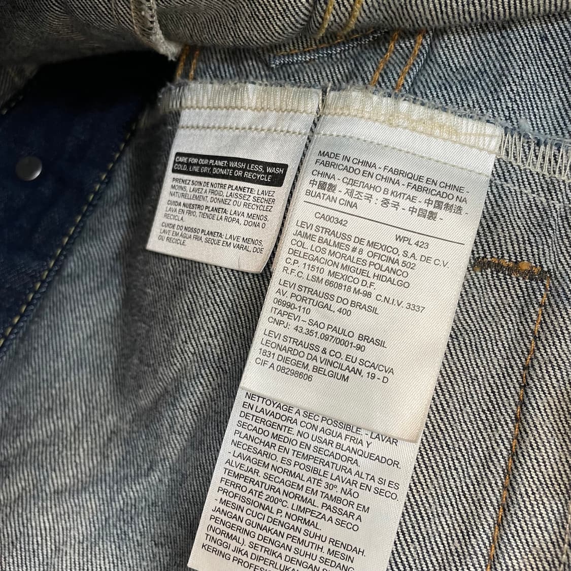 levis 리바이스 3세대 데님 트러커 자켓 상품이미지4