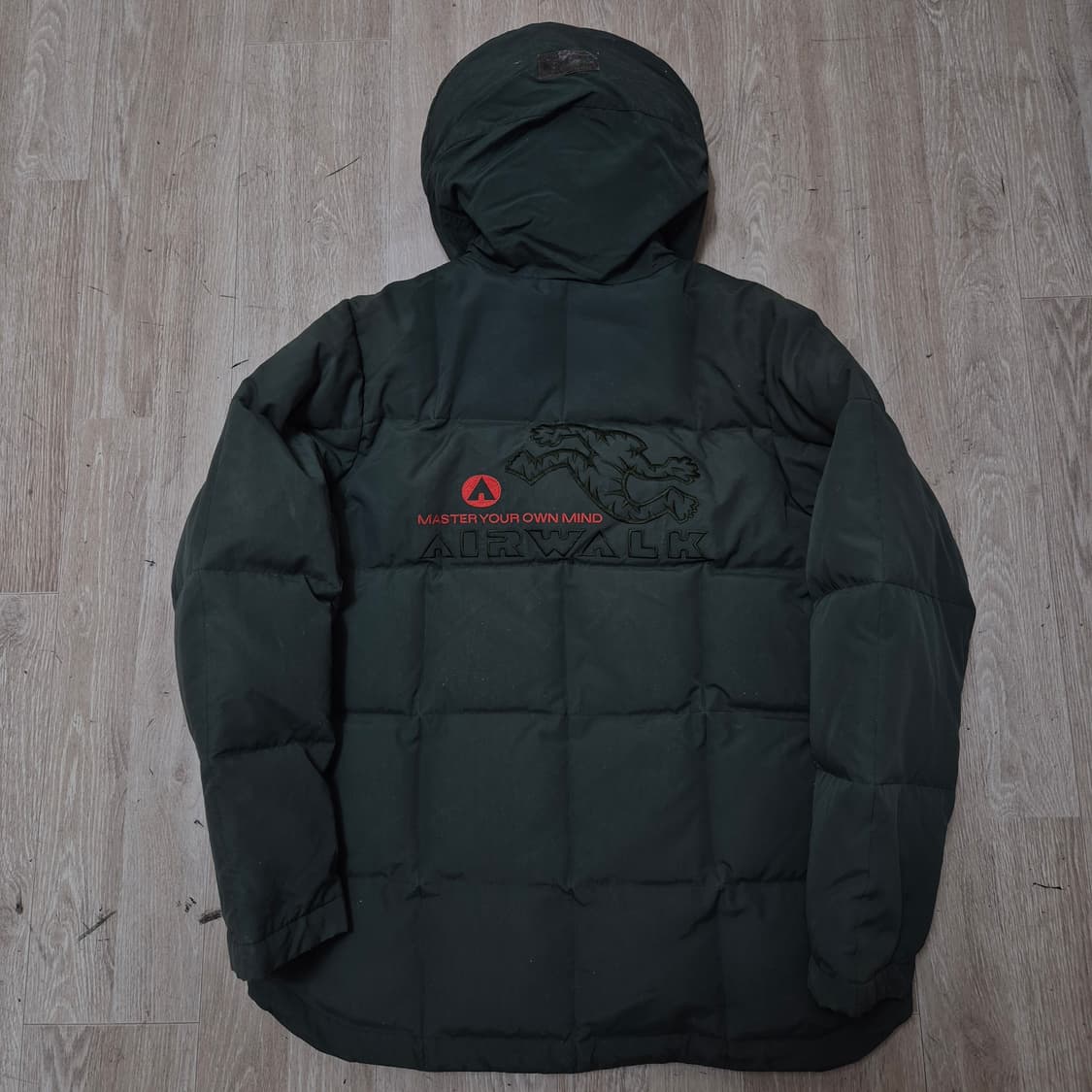 에어워크 남성 다운 후드 패딩 M(95) 상품이미지4