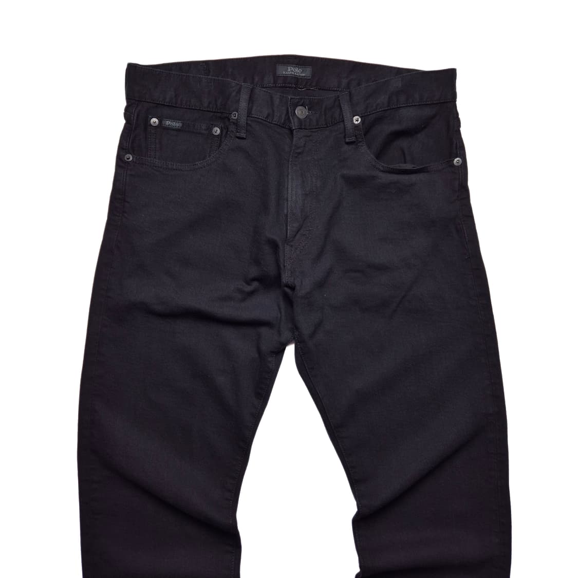 [32x32] 폴로 랄프로렌 배릭 슬림 스트레이프 데님 블랙 상품이미지3