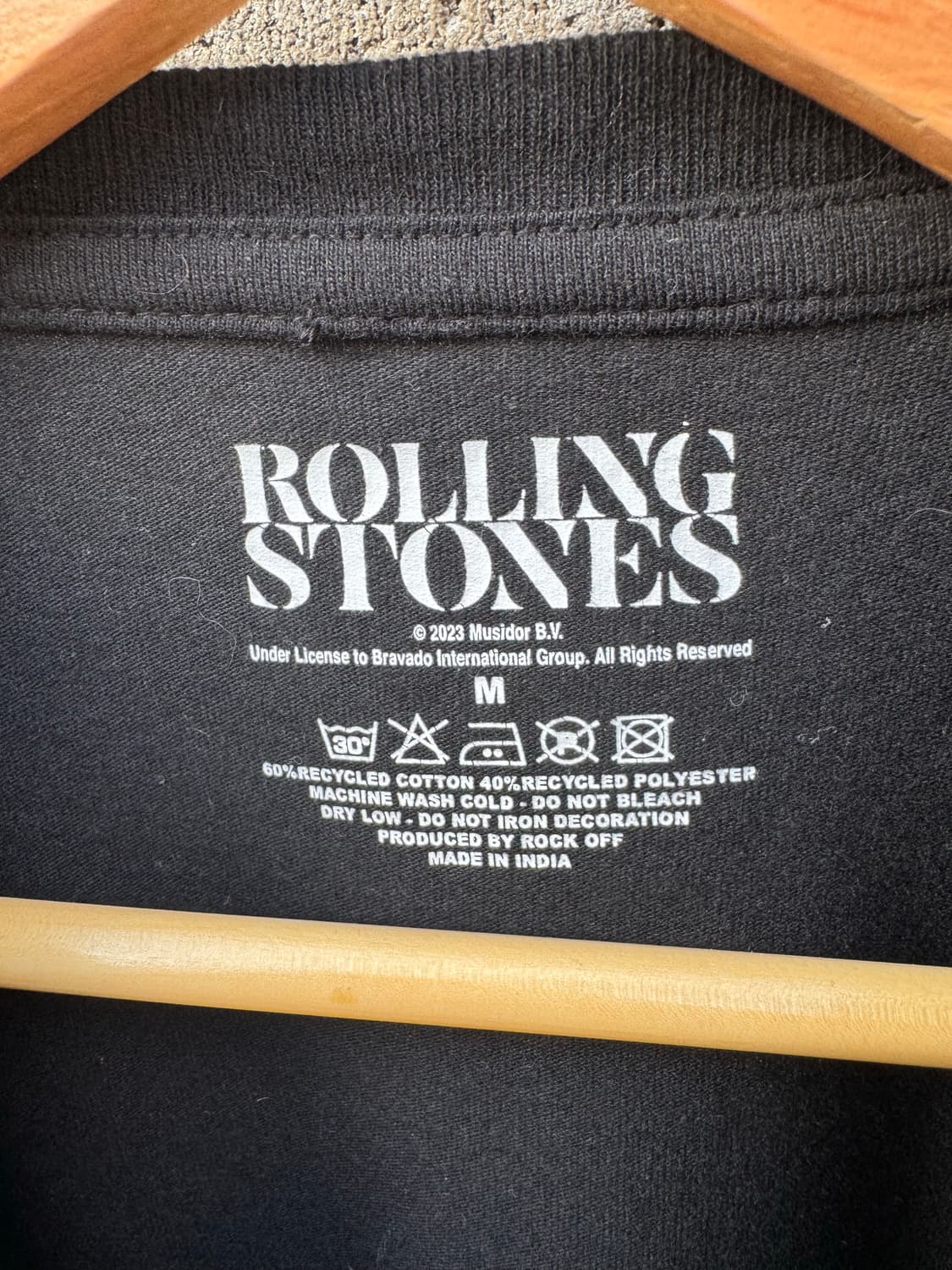 빈티지 ROLLING STONES 프린팅 반팔 티셔츠 M 상품이미지3