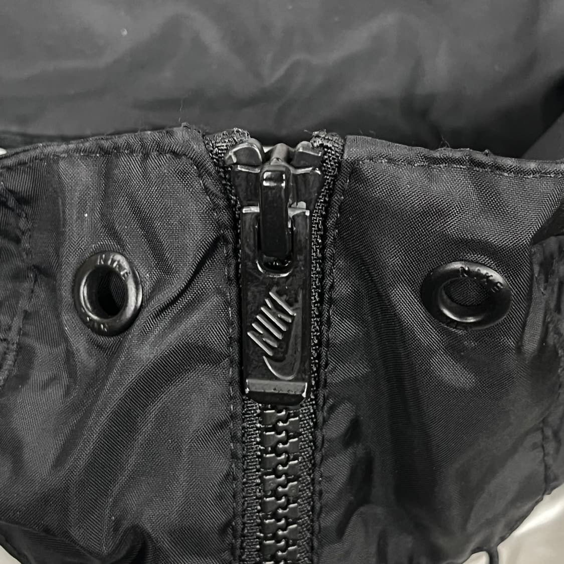 [정품/M] 나이키 바람막이 자켓 블랙 화이트 b17 상품이미지8