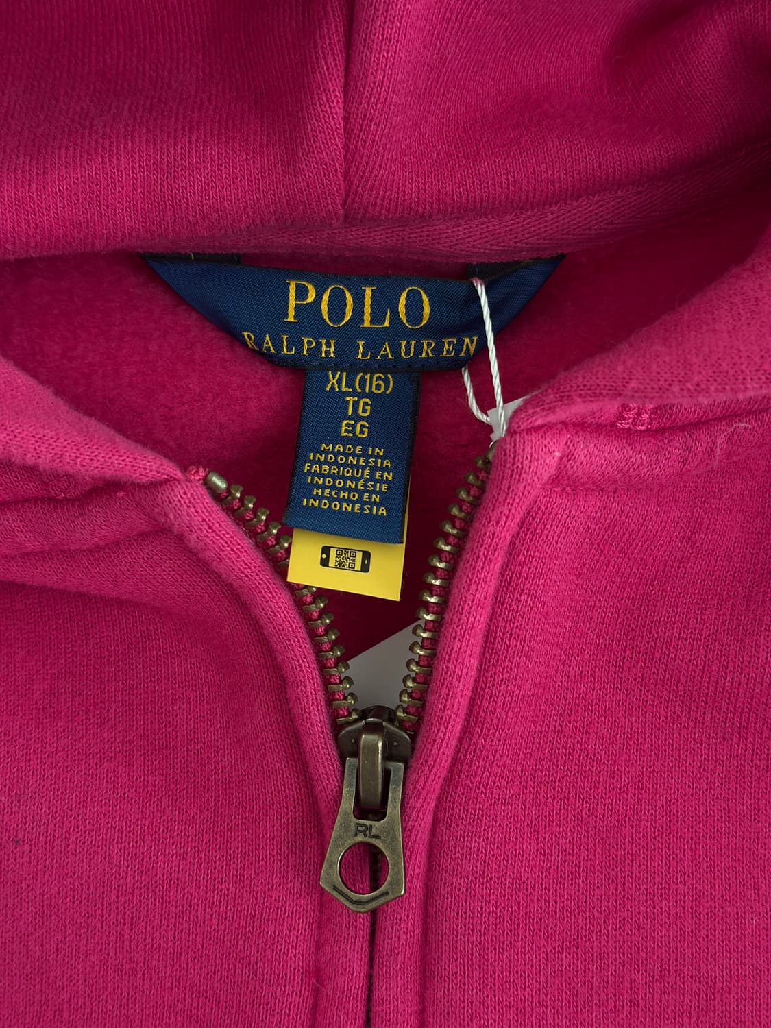 폴로 랄프로렌 핫핑크 후드집업  상품이미지8