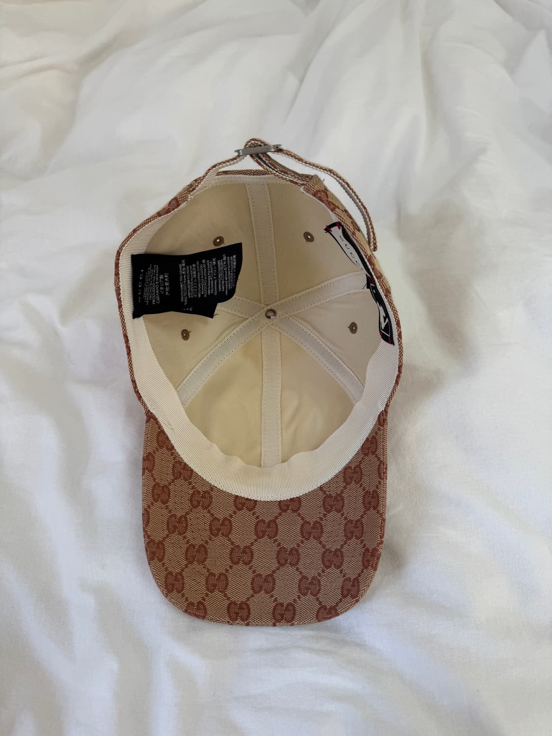 구찌)NY 양키스 볼캡 모자 GG 패턴 볼캡 상품이미지4