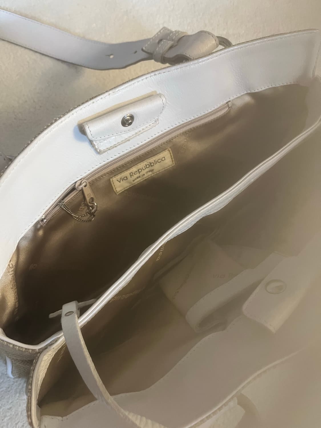 y2k 갸루 빈티지백 버클백 숄더백 made in italy 상품이미지2