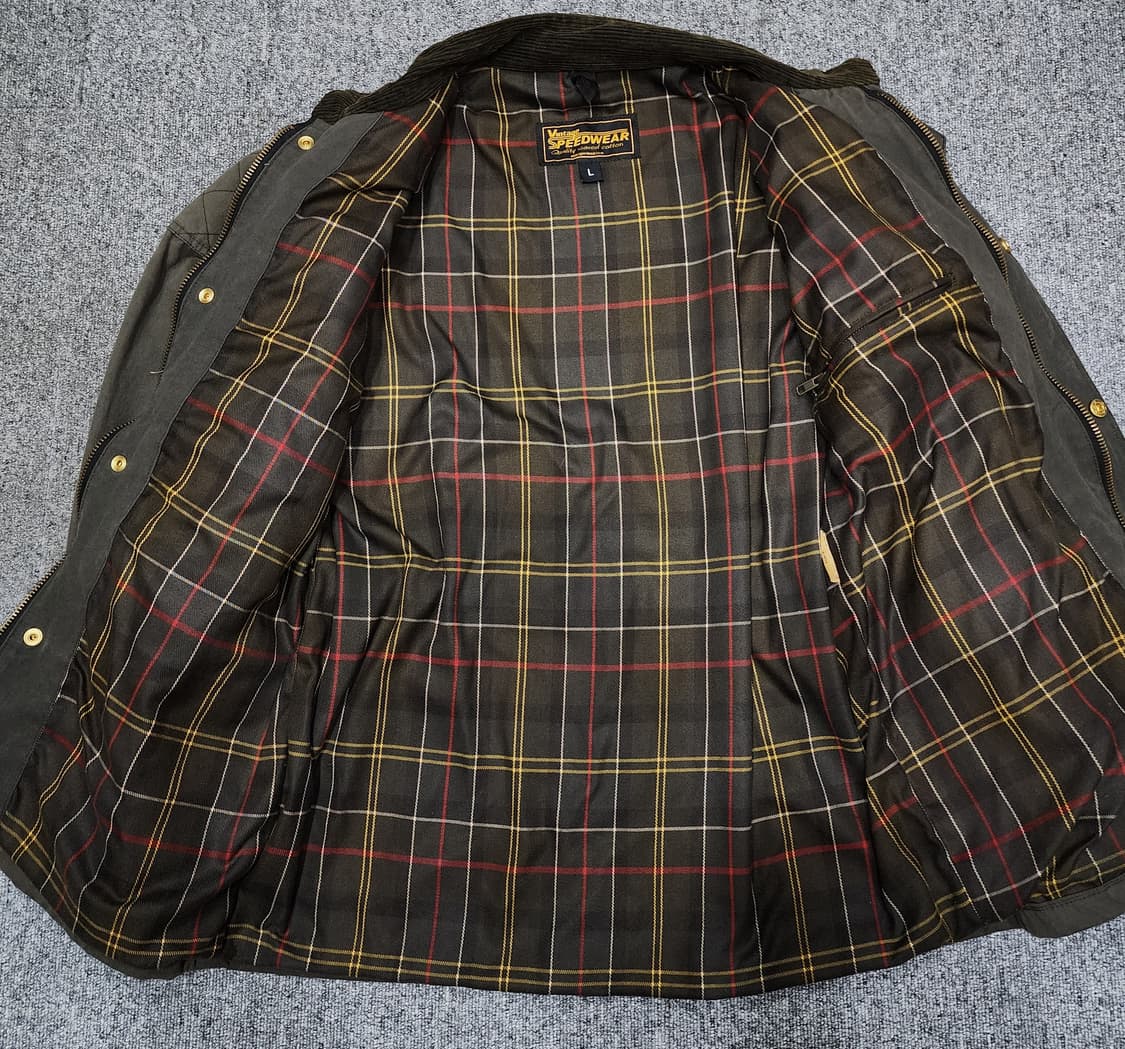 SPEEDWEAR 스피드웨어 빈티지 왁스 자켓 L 상품이미지3