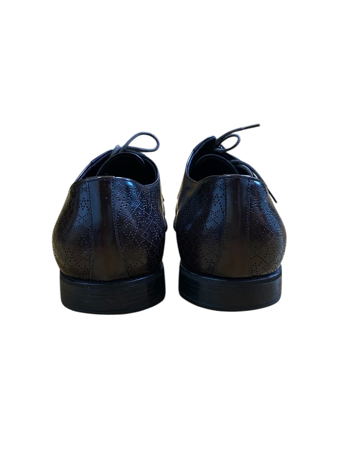 Prada Round Toe Perforated Derby 상품이미지7