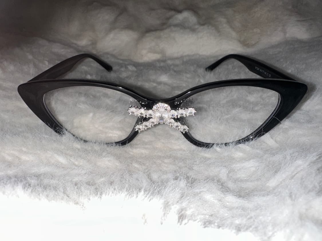 슈슈통x위민 스타일 리본 안경 상품이미지1