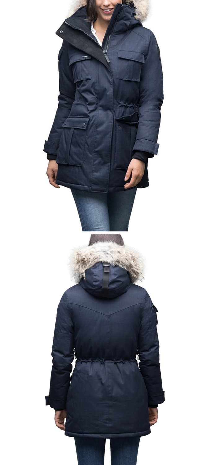 노비스 신디 헤비다운 패딩파카 다크네이비 (S / 85-90) 상품이미지10