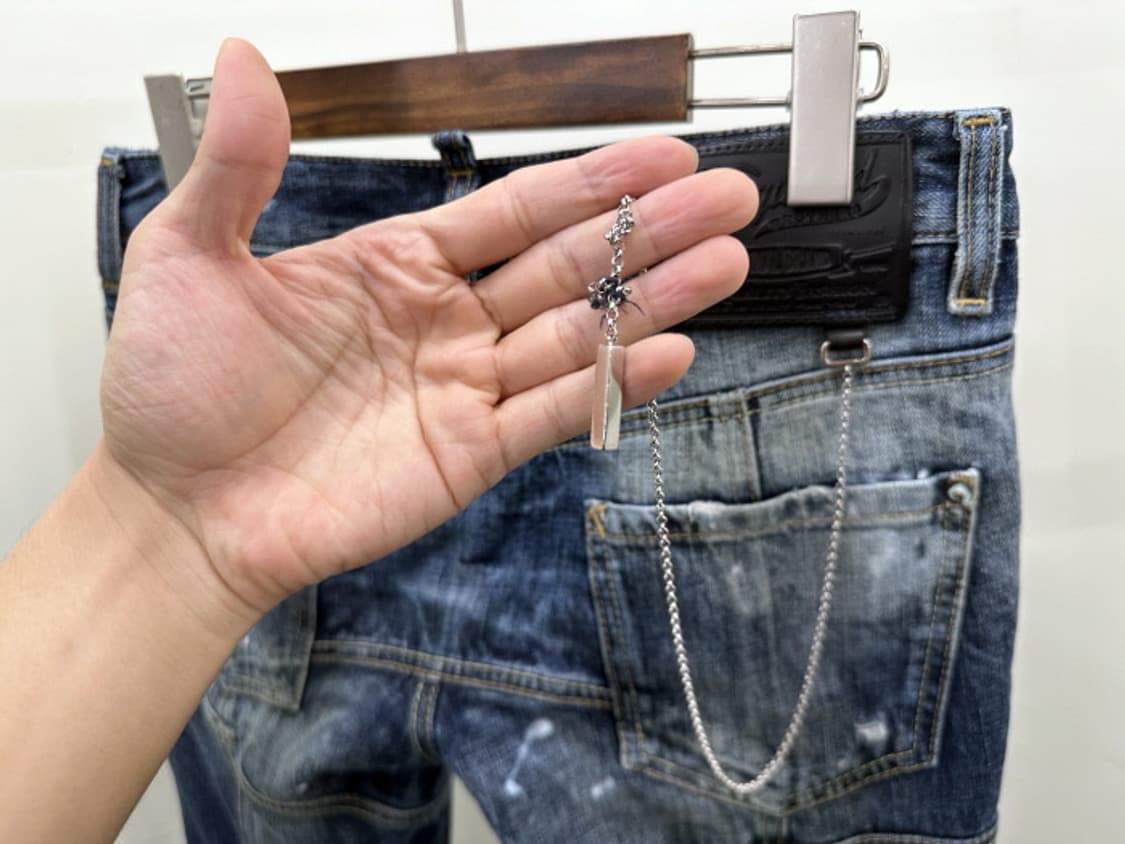 DSQUARED 바이커 데님 팬츠 (27-28) 상품이미지9