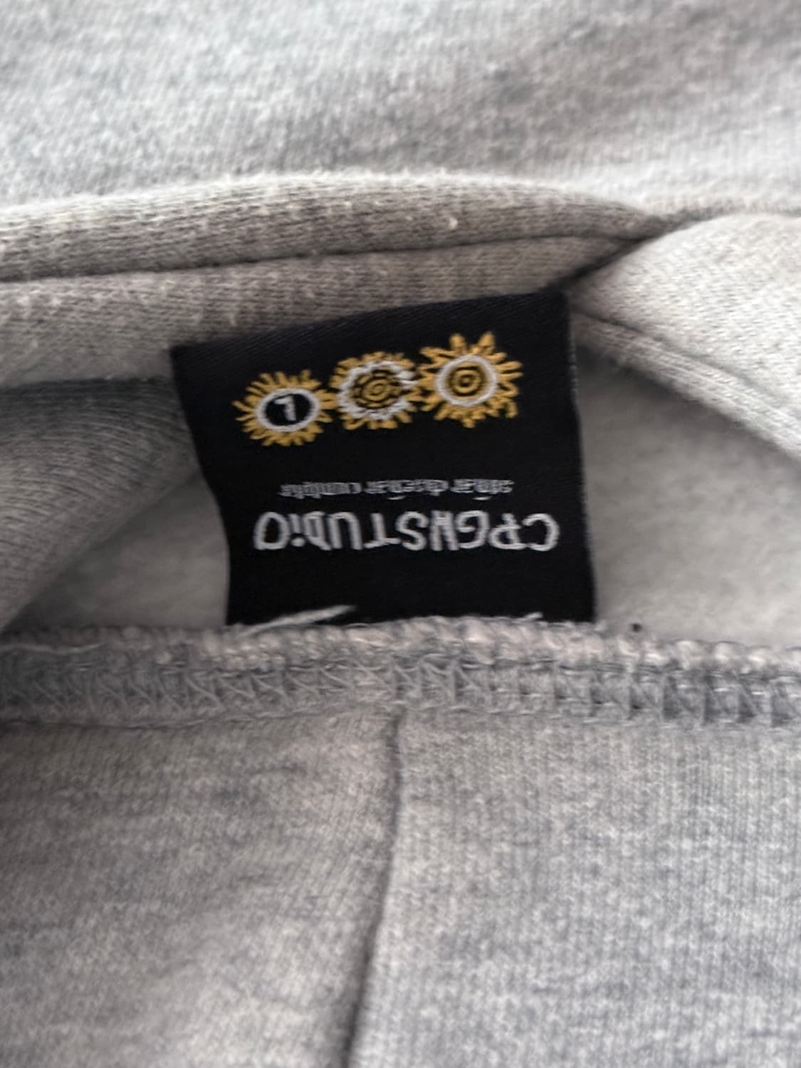 꼼파뇨 후드티 (그레이) 상품이미지4