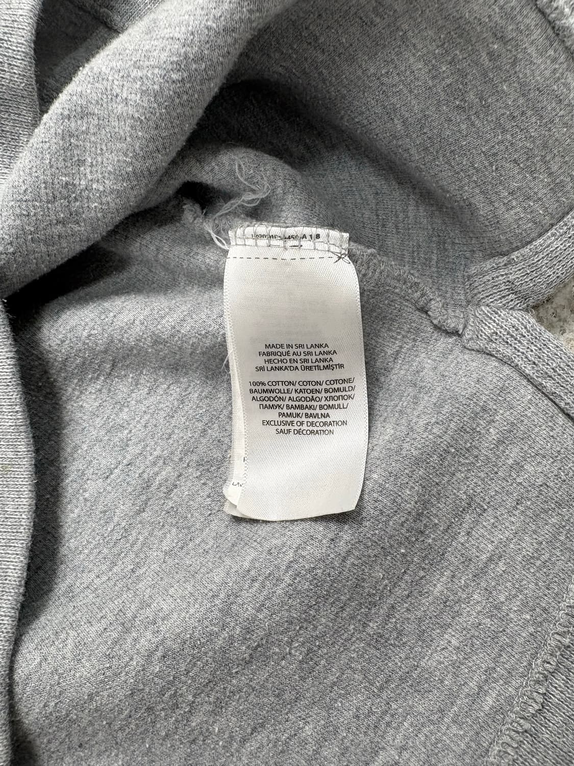 폴로 랄프로렌 그레이 반집업 상품이미지9