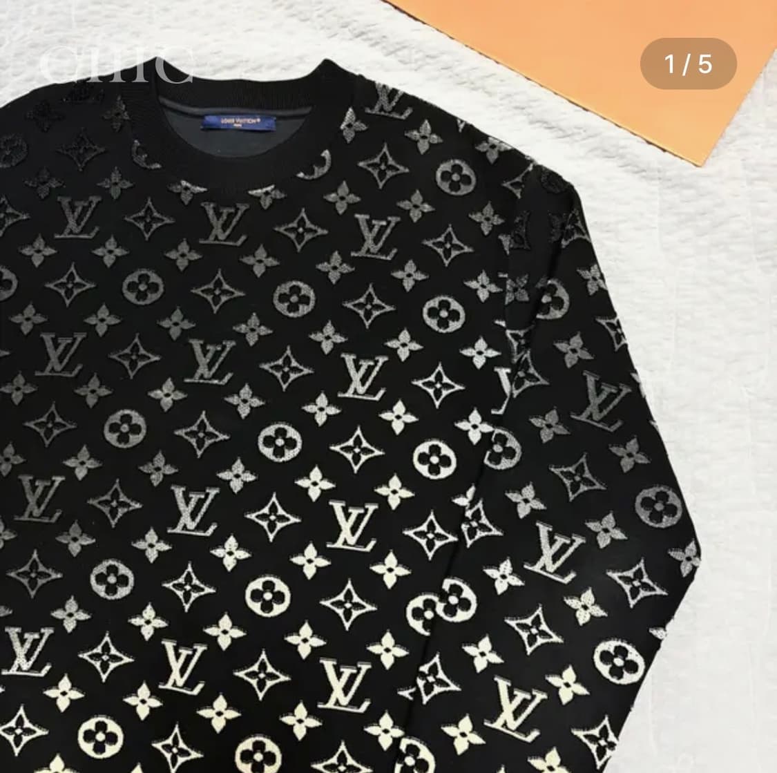 [루이비통 그라디언트 모노그램 필 쿠페 맨투맨 | 한정판] 상품이미지1