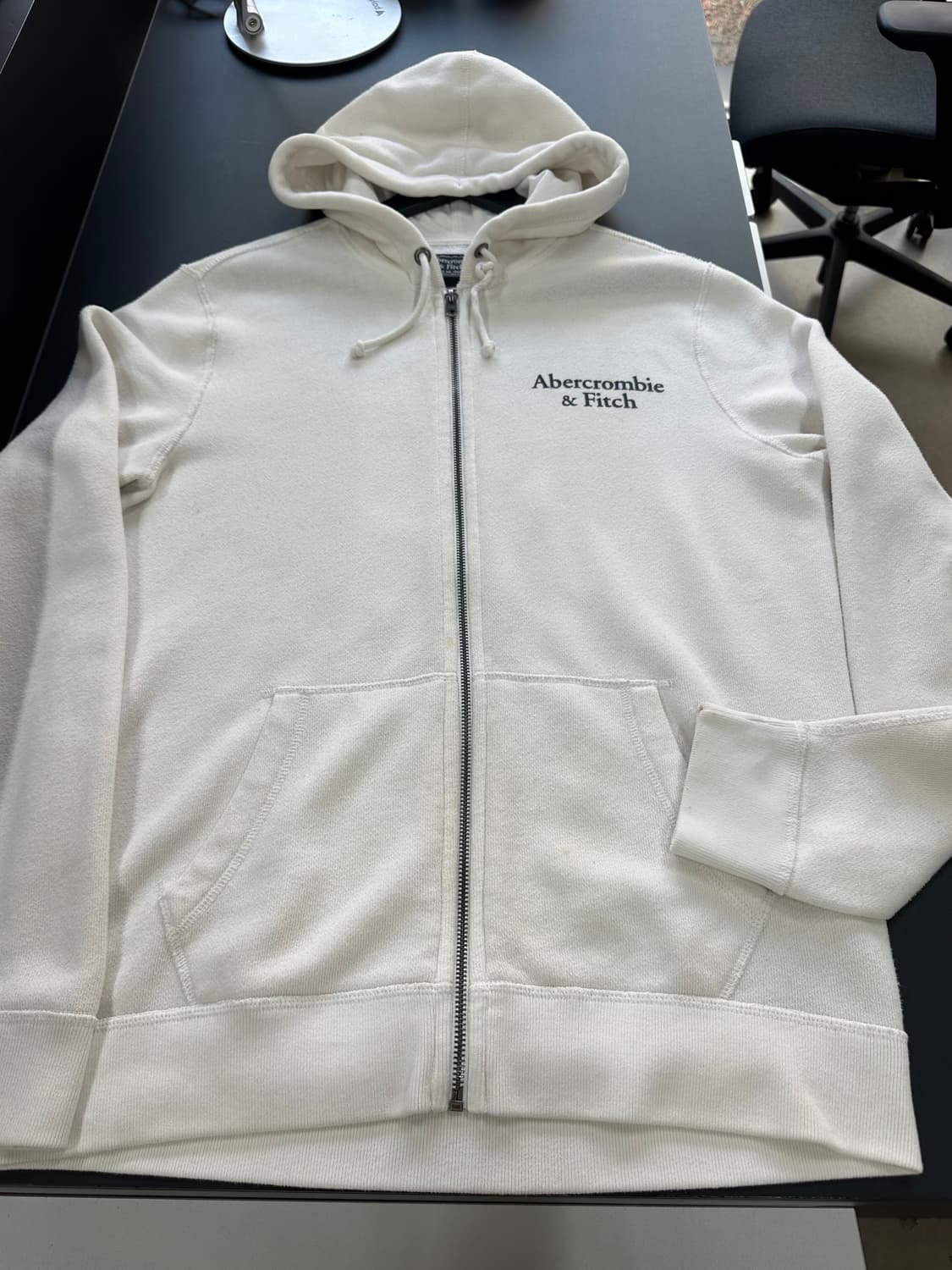 아베크롬비 스펠로고 후드집업 상품이미지4