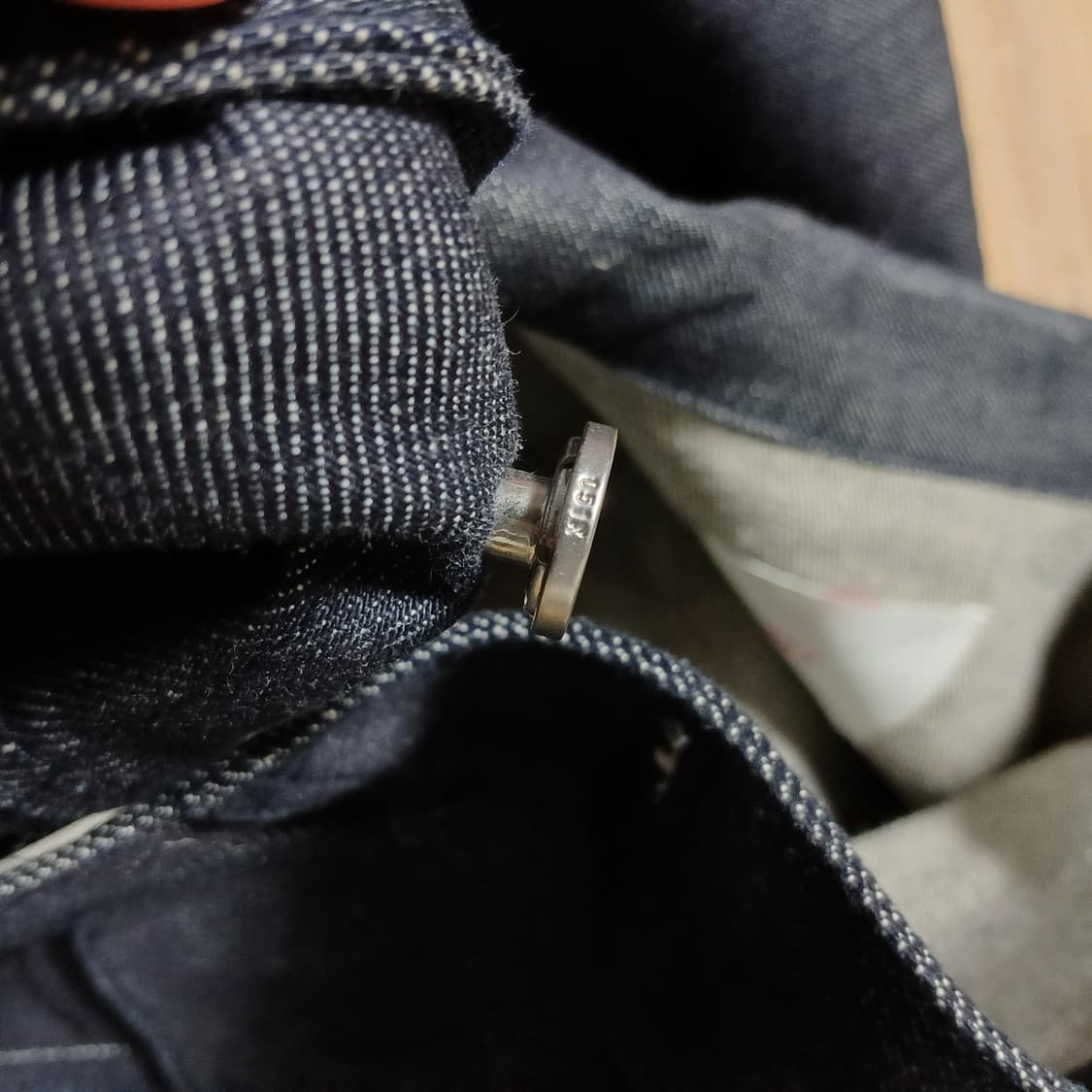 plac 051 플랙 데님 칸디아니 트러커 청자켓 상품이미지6