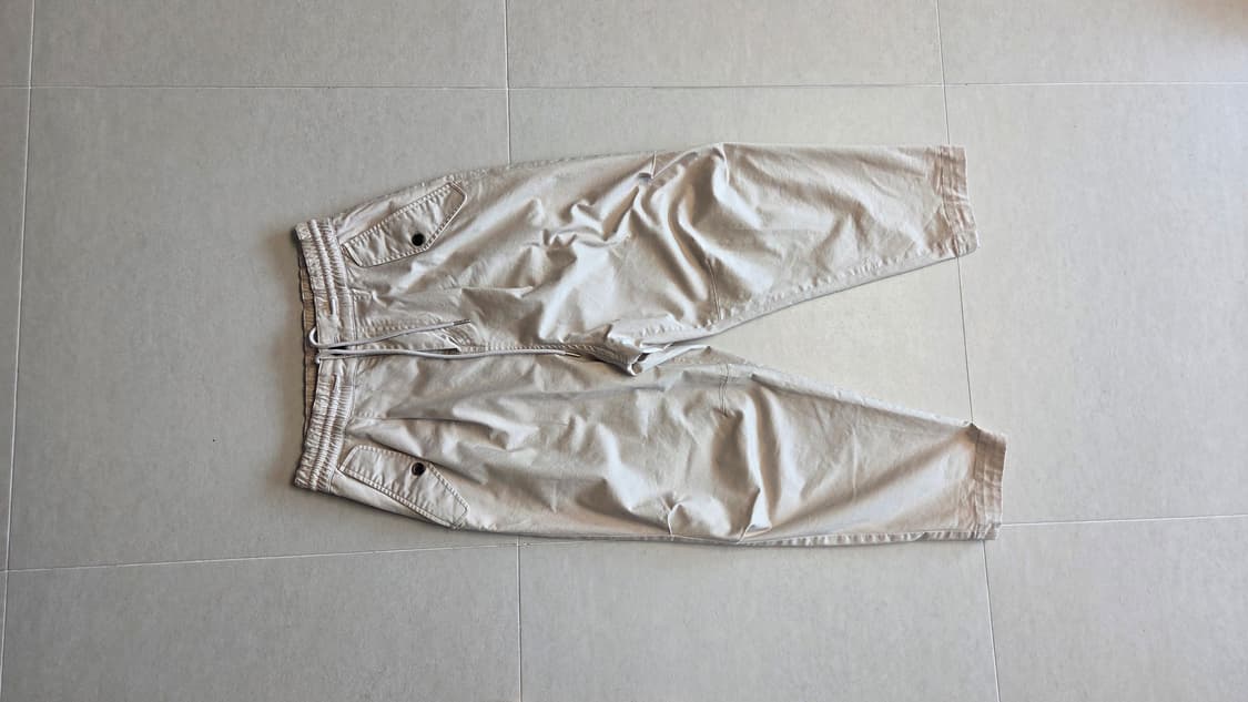 송지오 옴므 스트링 벌룬 배기핏 팬츠  상품이미지2