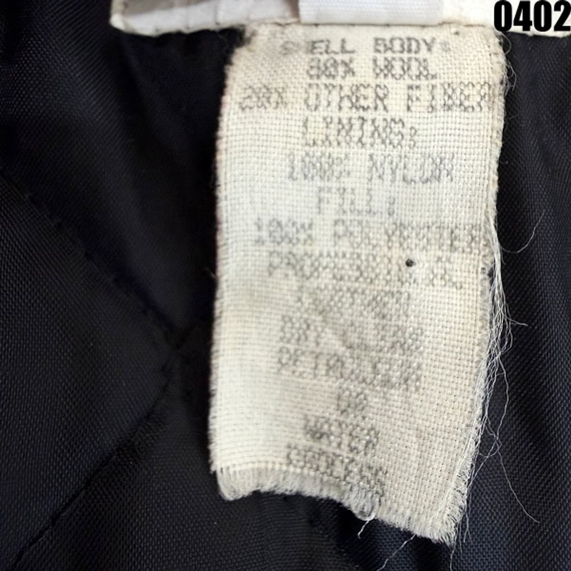 USA 빈티지 울 바시티 자켓 M 0402 상품이미지5