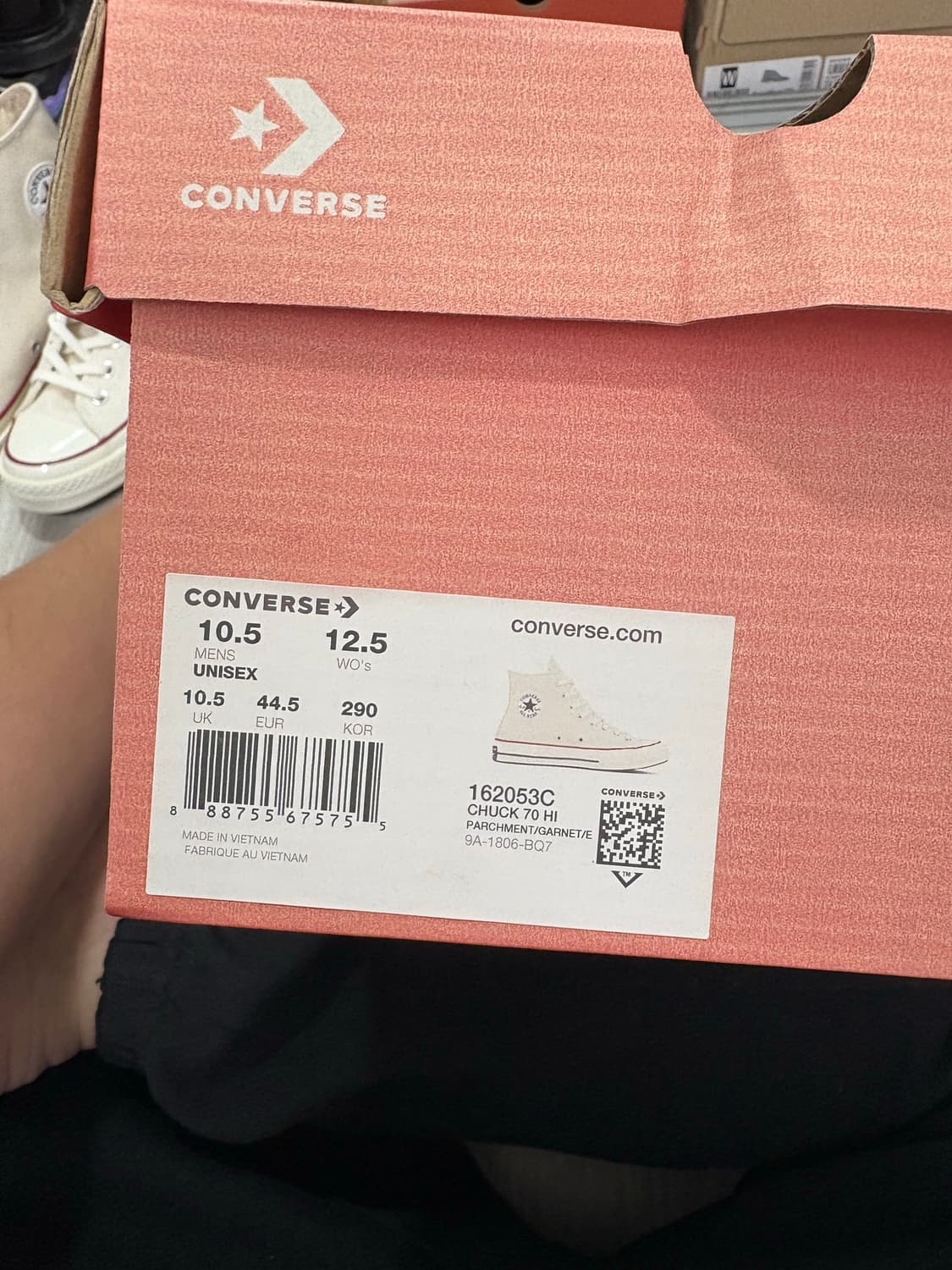 [290] 컨버스 척 70 하이 파치먼트 상품이미지3