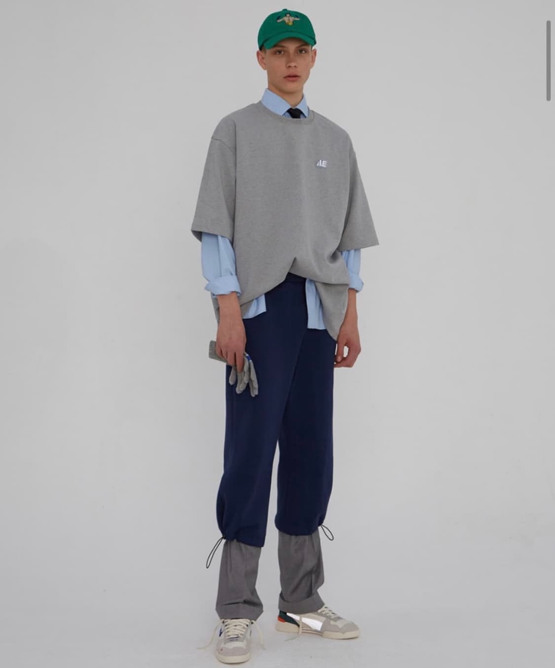 [A2] ader error jog slacks navy 상품이미지1