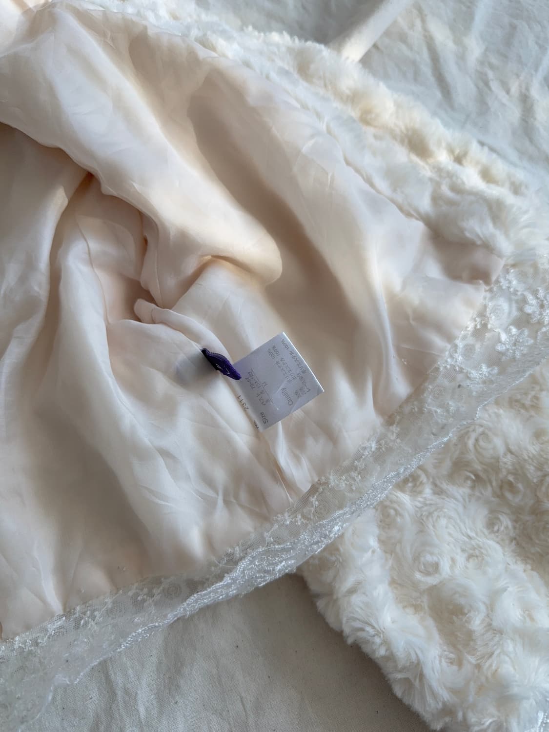 아이보리베이지 로걀 러블리 폭닥 크롭퍼 폴레로 가디건 상품이미지6